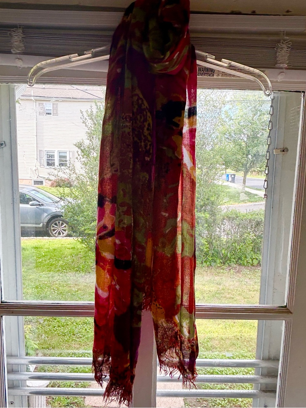 Vibrant Floral Lightweight Scarf